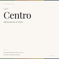 Guía Centro - Diferenciación de Oferta