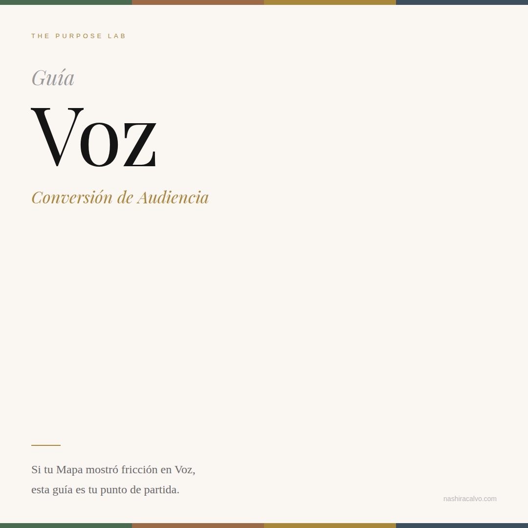 Guía Voz - Conversión de Audiencia